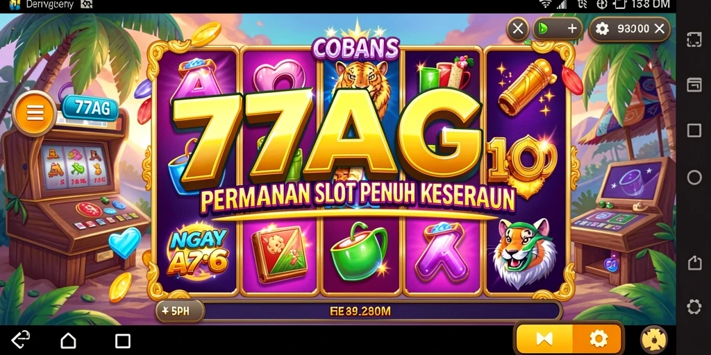 Tampilan gameplay slot yang menarik dan penuh warna.