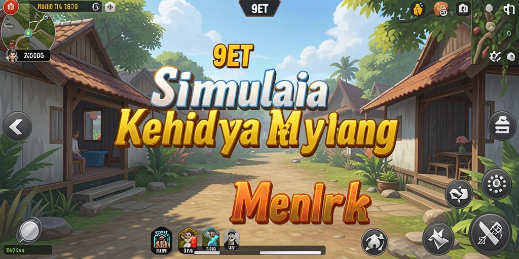 Tampilan gameplay menarik dari 9ET dengan banyak aktivitas.