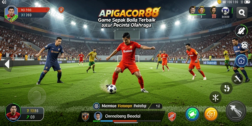 Tampilan gameplay seru di APIGACOR88 dengan aksi mendebarkan.