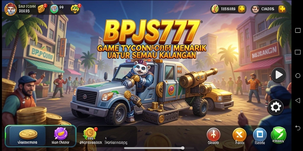 Tampilan gameplay BPJS777 yang penuh strategi dan tantangan.