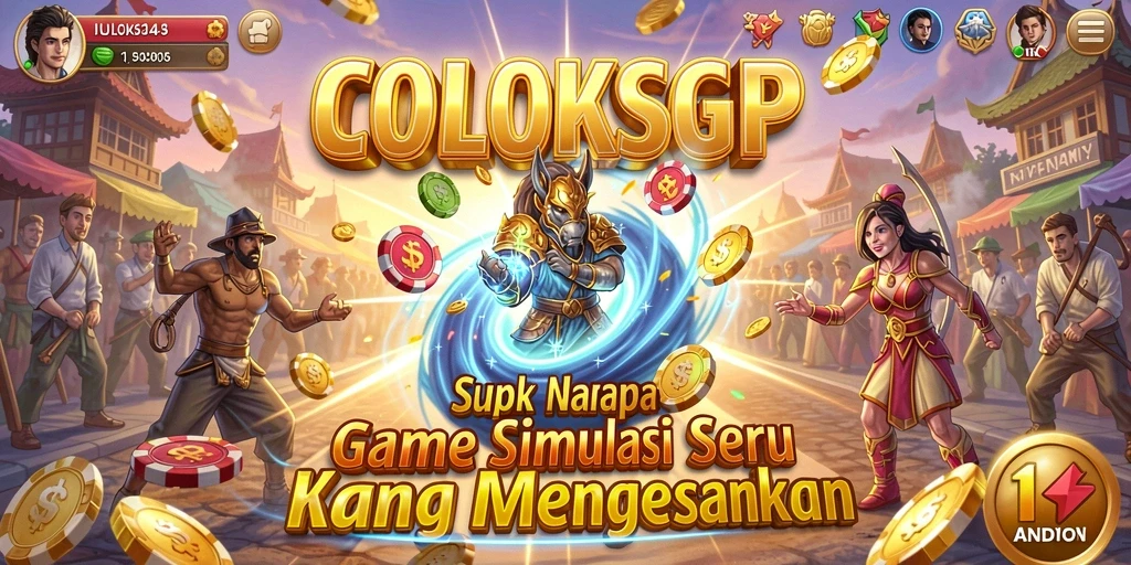 Tampilan gameplay COLOKSGP yang menarik dan interaktif.