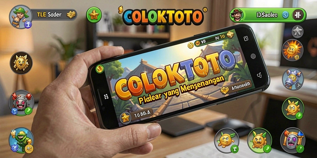 Screenshot gameplay COLOKTOTO menampilkan pengalaman Idle yang seru.