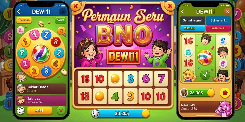 Tampilan gameplay seru dalam permainan Bingo DEWI11.