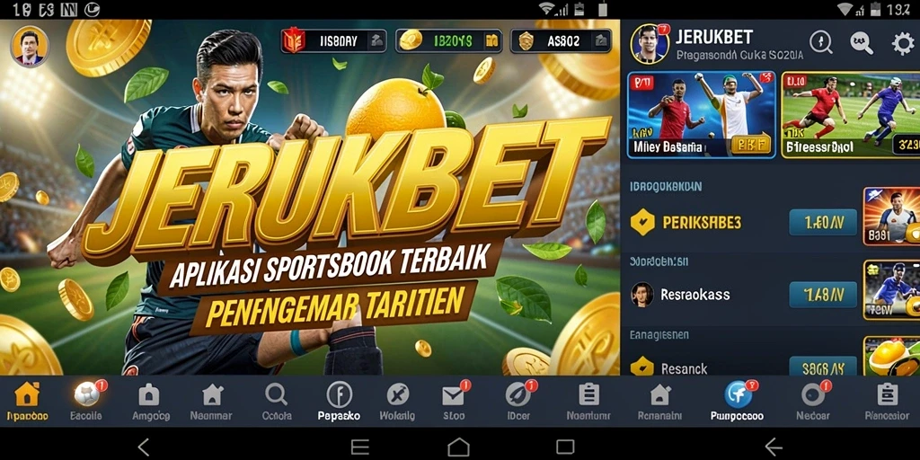 Tampilan menarik dari gameplay JERUKBET yang seru.