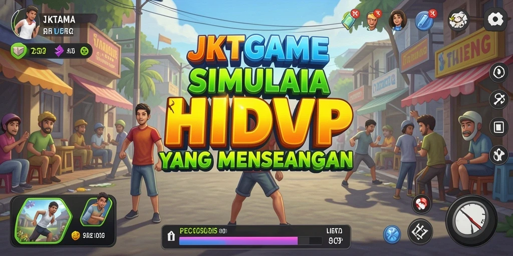 Screenshot JKTGAME menunjukkan pengalaman simulasi yang mendalam dan menarik.