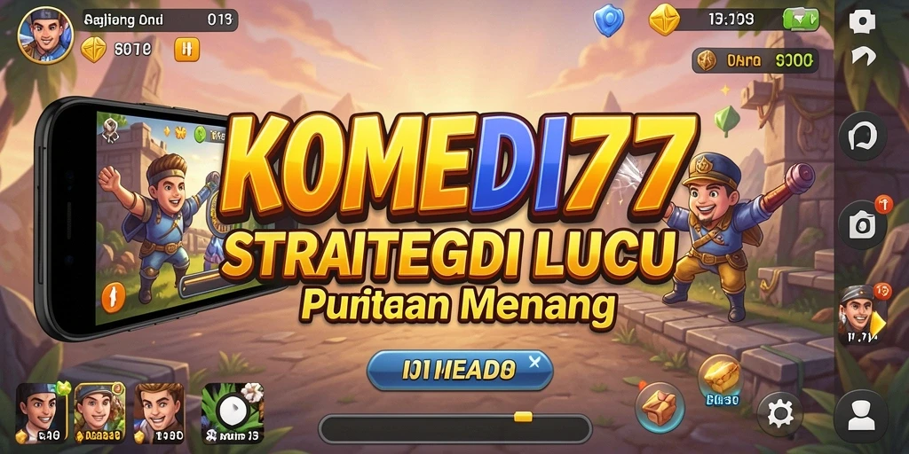 Gameplay KOMEDI77 yang menantang dan penuh humor.