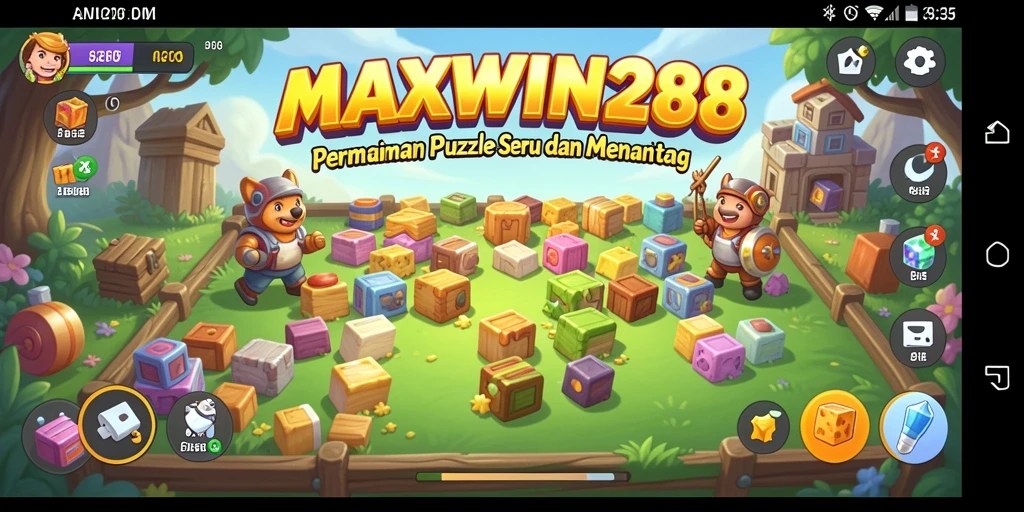Gameplay seru dalam MAXWIN288, penuh tantangan dan warna.