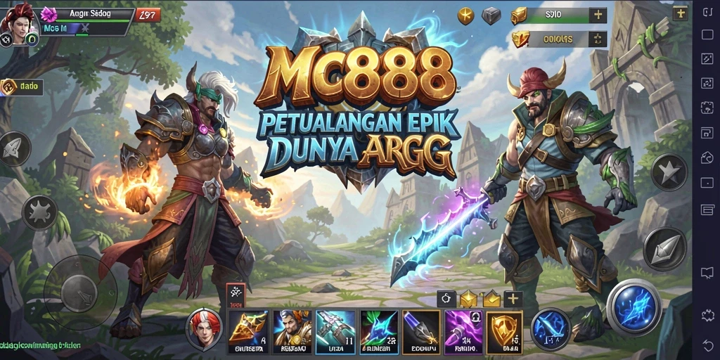 Gameplay seru dan menegangkan di dunia ARPG MC888.