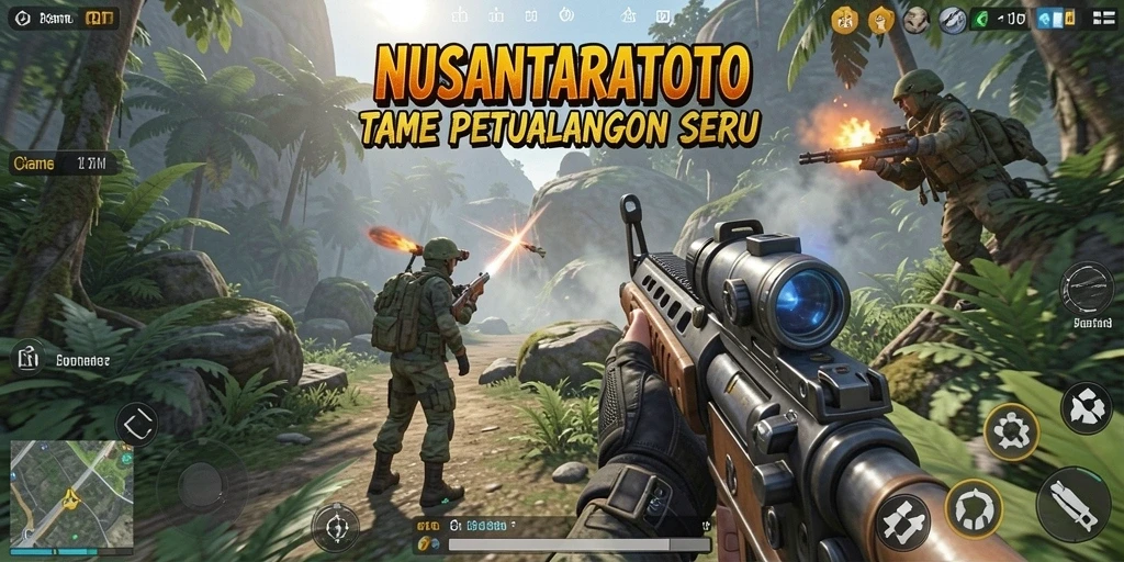 Tampilan aksi permainan NUSANTARATOTO yang menegangkan.