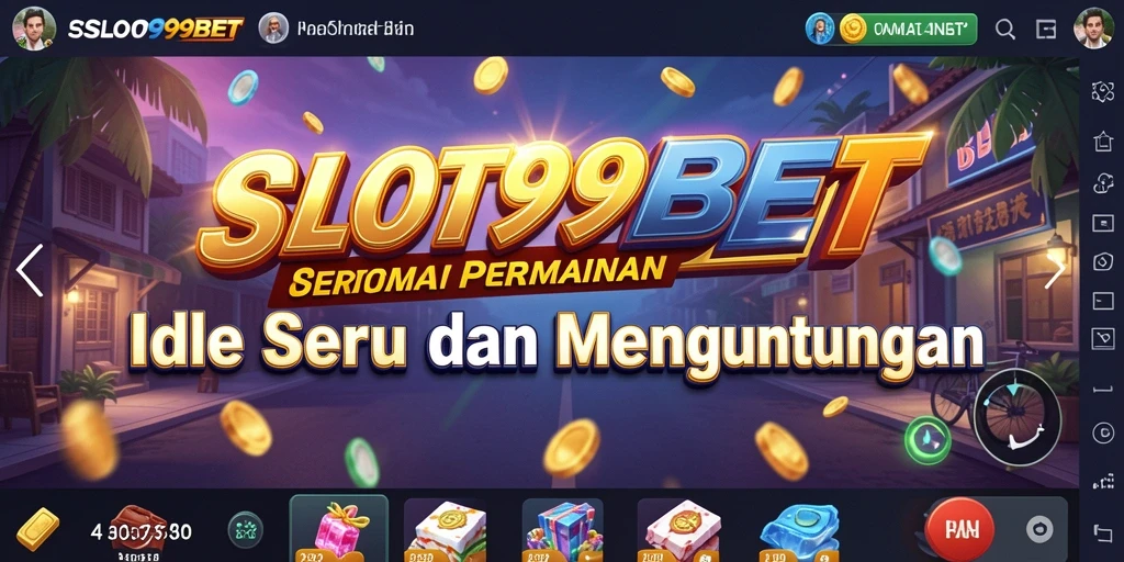 Screenshot menunjukkan gameplay menarik dan antarmuka yang mudah digunakan dari SLOT99BET.