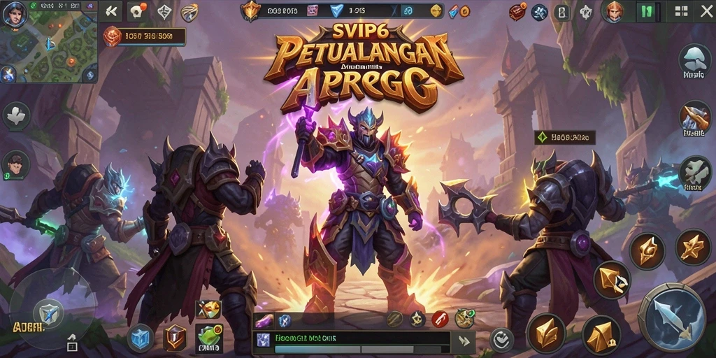 Tampilan gameplay ARPG yang memikat dalam SVIP6.