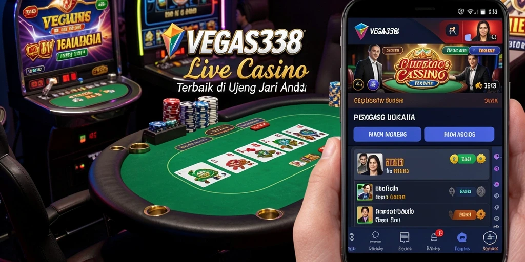 Screenshot gameplay Live Casino yang menarik dan interaktif.